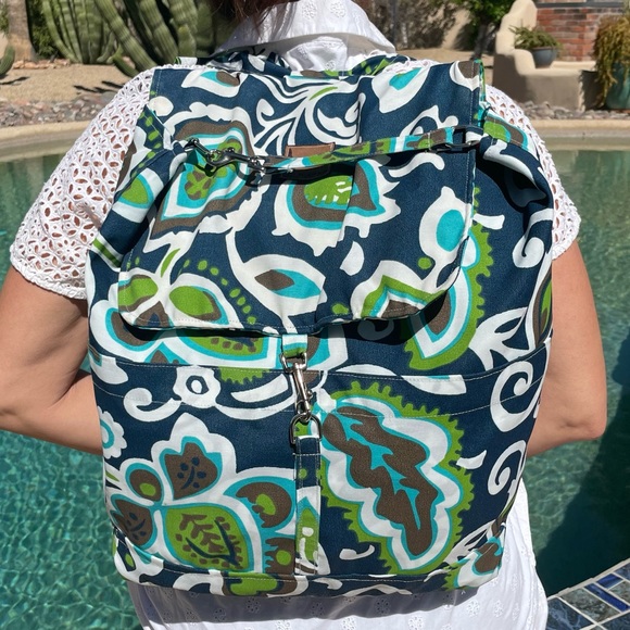 Flipped Bird⭐️BIRD ON A WIRE BACKPACK 4 in 1 Reversible Bag Retail $139 - Picture 5 of 7